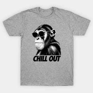 Chimpanzee chill out T-Shirt